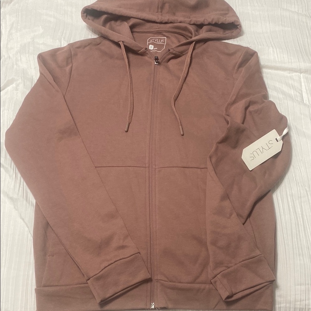 STYLUS rose taupe Lightweight hoodie